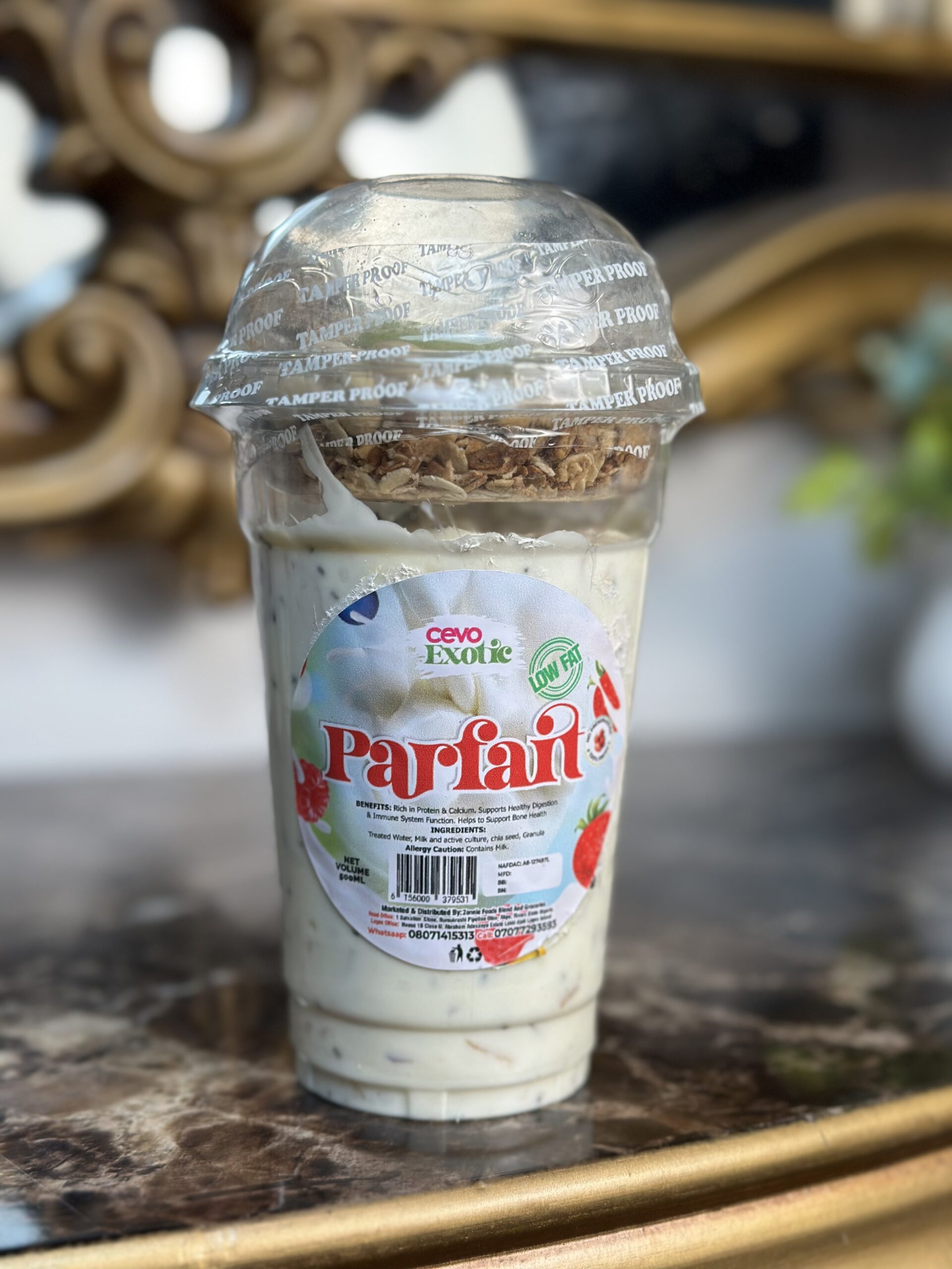 Single Parfait Cup